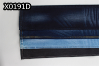 پارچه جین Sanforizing Rolls Of Fabric Dyed Jenim 10 Oz Dual Core 2% Spandex