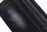 پارچه جین پلی استر نخی 11.8 اوزی مشکی برای دامن شلوارک