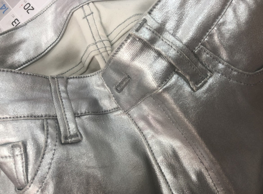 پوشش اسپاندکس جینز پارچه 356gm 3/1 دست راست Twill