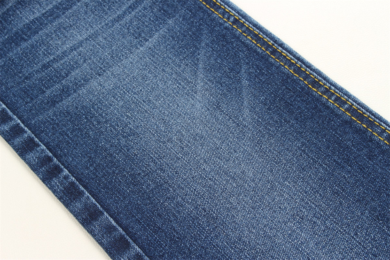 عمده فروشی 10.9 اونس Warp Slub High Stretch پارچه ژنیم با بافت بلند برای جین