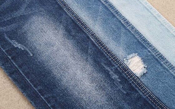 پارچه جین 14.5 اونس با کیفیت بالا 100٪ پنبه، جین سنگین کلاسیک برای ژاکت جین