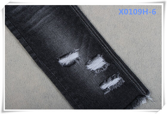 پارچه جین 100% نخی با طرح دوست پسر، رنگ مشکی برای شلوار جین