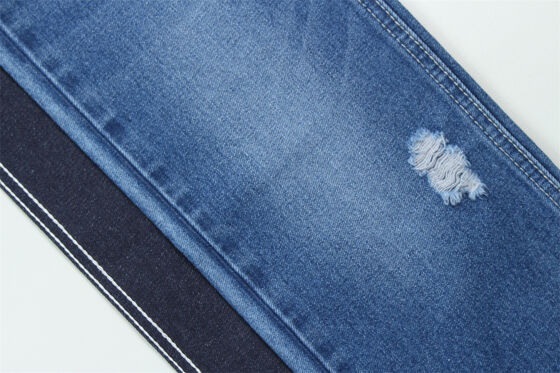 فروش داغ 2025 پارچه جین 100% نخی 10.2 اونس با قیمت مناسب، مدل Boyfriend برای شلوار جین