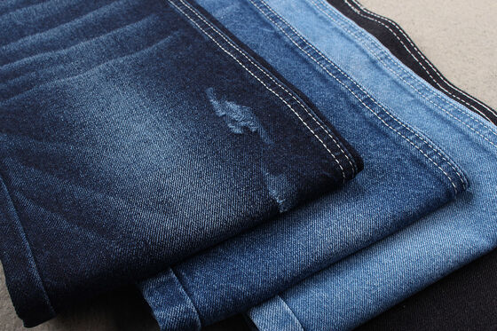 ترند جدید مد: پارچه جین نخی بازیافتی، 12% نخ بازیافتی و 88% نخ، 11 اونس، سازگار با محیط زیست