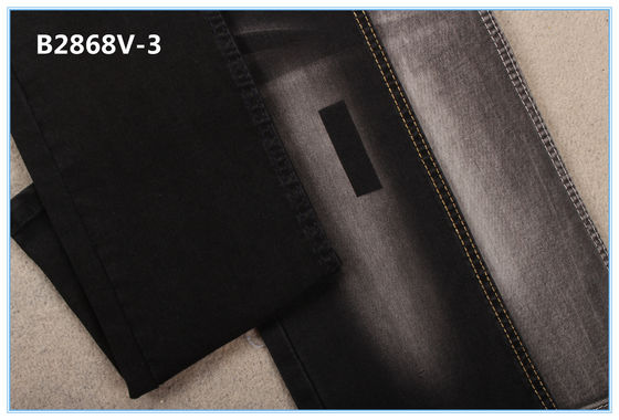 9.3 Oz Jeans Sulphur Black Stretch پارچه جین پارچه ای 72 Ctn 26 Poly 2 Spx