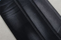 پارچه جین مشکی جنس پلی استرچ پلی استرچ بازیافت شده 9.5oz Eco Comfort Firm