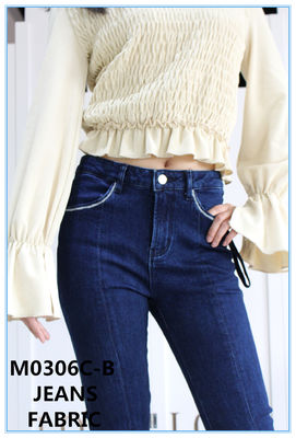 نخ پارچه ای جین رنگی 58 الیستن 58.9 "عرض 9.8oz