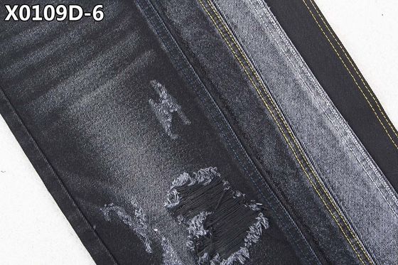 پارچه جین پلی استر پنبه ای سنگین 14.5oz TC 58 "عرض
