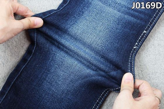 Anti Sweat 9.7 Ounce Denim Twill Fabric Function Fabric Function Material Jeans With Warp Slub