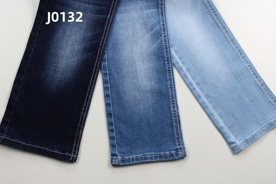 عمده فروشی 8.5 اونس Warp Slub High Stretch پارچه ژنیم با بافت بلند برای جین