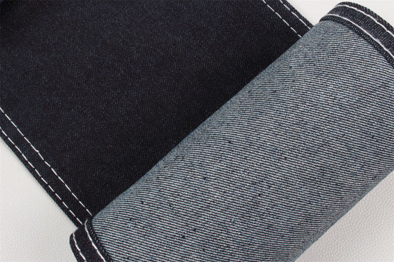 قیمت خوب رنگ آبی تیره با پارچه های بلند اسپاندکس پنبه ای پلی استر آنلاین