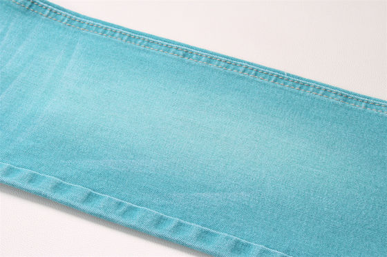 قیمت خوب 9 اونس مخصوص رنگ سبز کشش تابستان ژینم پارچه شلوار جین پارچه برای مرد بهار سبک تابستان گرم فروش آماده برای حمل آنلاین