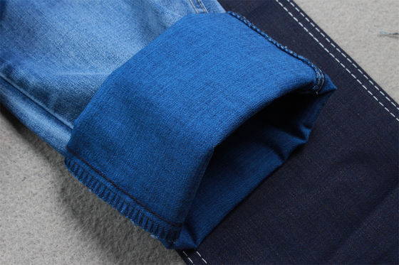 قیمت خوب 9-10 اونس پارچه ژینم تنسل برای جین زنانه بلند برای جین های برند با کیفیت بالا از کارخانه گوانگدونگ چین آنلاین