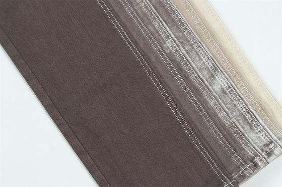 قیمت خوب رنگ قهوه ای 10 یک بار پارچه جین بلند بلند برای جین زنانه آنلاین