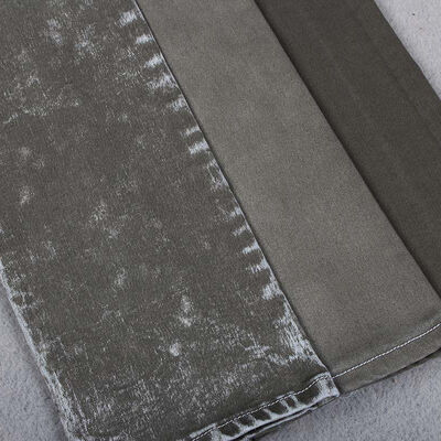 قیمت خوب تولید کننده پارچه جین کشسان پنبه پلی استر اسپندکس آبی دریایی سبز 8.5 اونس آنلاین