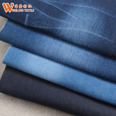 قیمت خوب پارچه جین سوپر تیره آبی 62/63 اینچ 11 اونس، کت جین زنانه، شلوار جین پاره مردانه، خرید از چین آنلاین