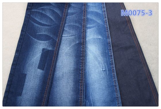 9.4oz 322 Gsm 72 Cotton 2 Spandex Denim Lycra Blend Right Twill پارچه جین