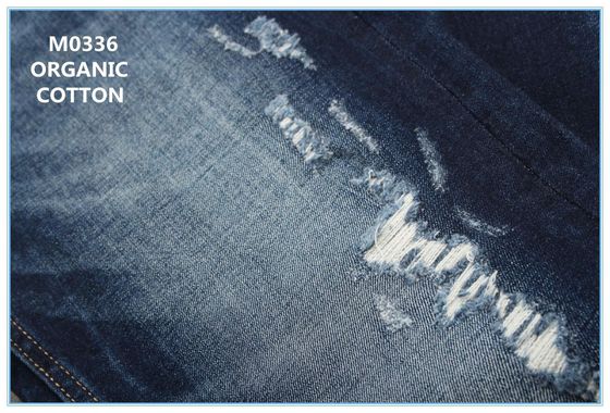 قیمت خوب پارچه جین ارگانیک با وزن متوسط ​​و کششی 10.5 Oz Nice آنلاین