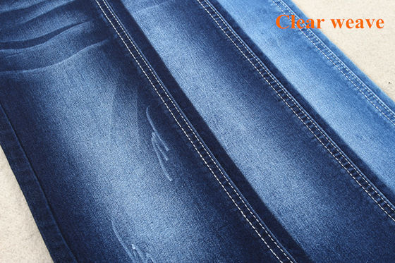 قیمت خوب 9oz 63 پنبه 36 پلی استر 1 اسپندکس دست راست پارچه پارچه جین جین آنلاین