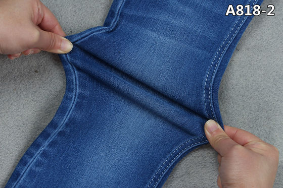 قیمت خوب 4/1 پارچه جین ساتن ساتن جوگر آبی نرم + پشت مشکی برای شلوار جین بچه گانه آنلاین